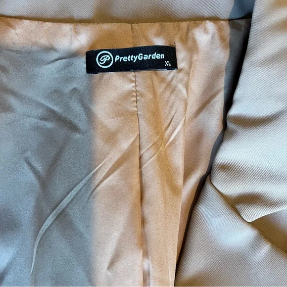 Prettygarden Women’s Classic Brown Blazer - Picture 4 of 4